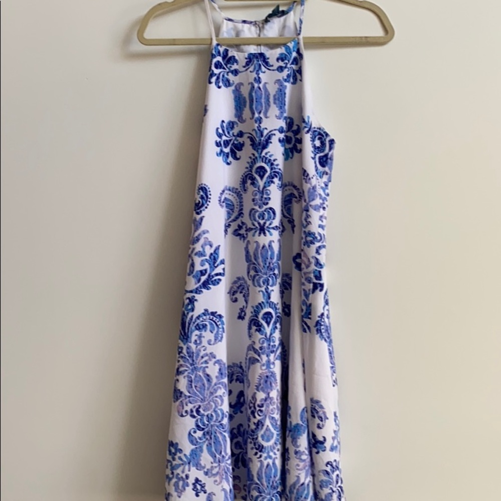 Printed sun dress